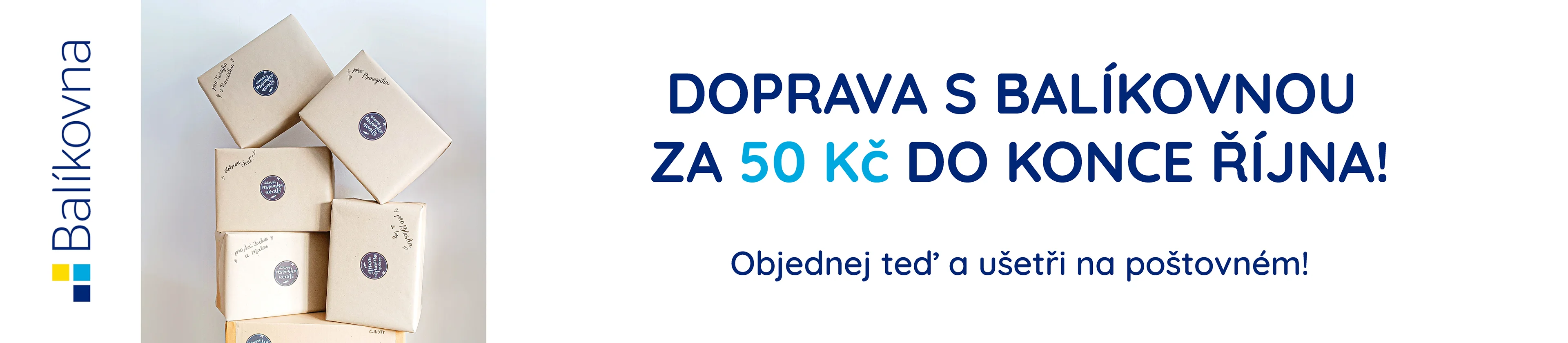 Akční doručení přes Balíkovnu do konce října